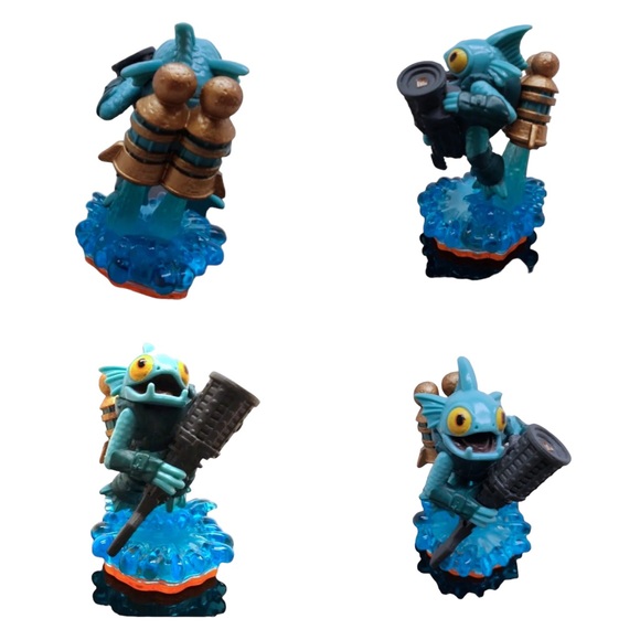 SkyLanders Trap Team Tidal Wave Gill Grunt Figure Pack - Picture 8 of 9